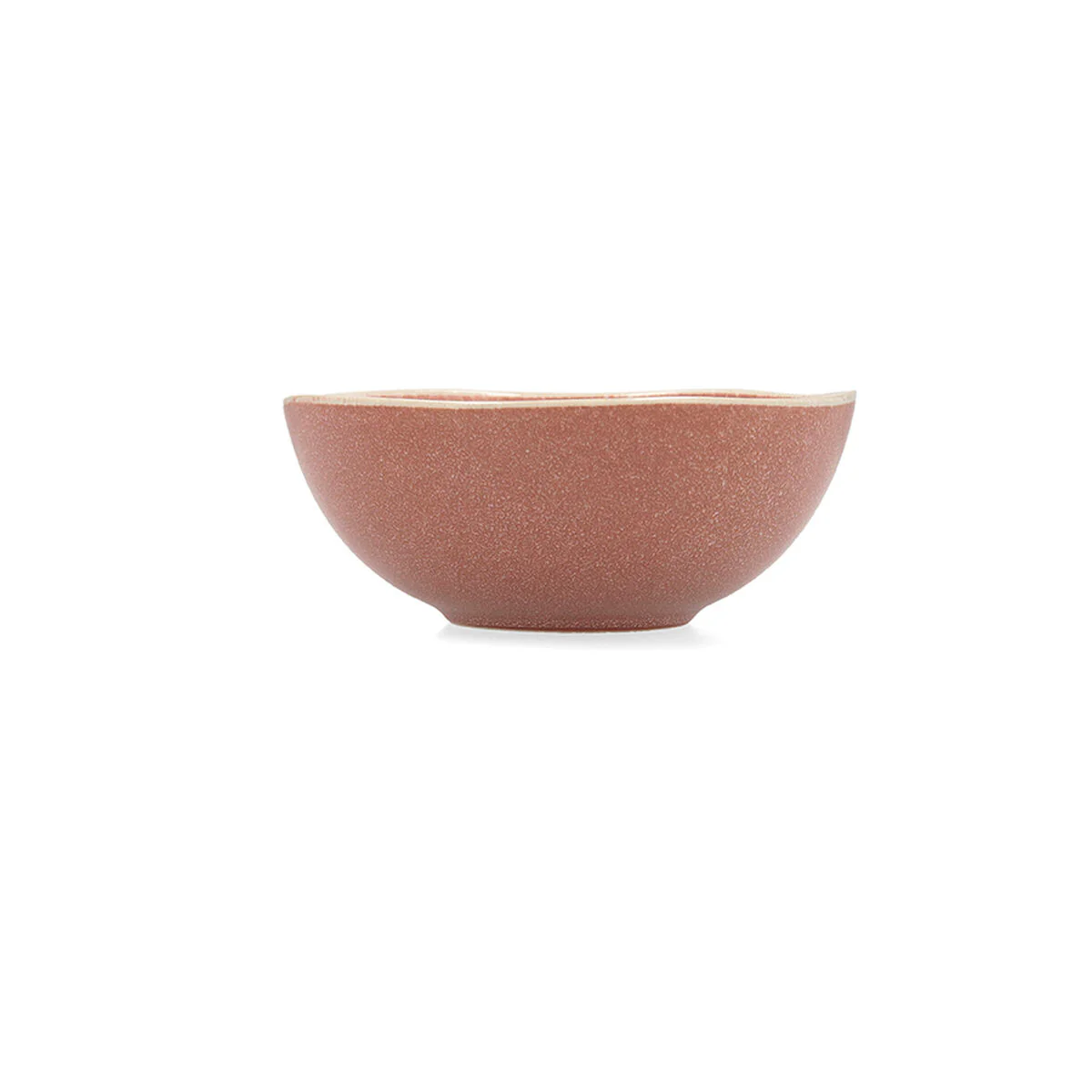 Skål Bidasoa Gio 16 x 6,5 cm Keramikbrun (6 enheter)