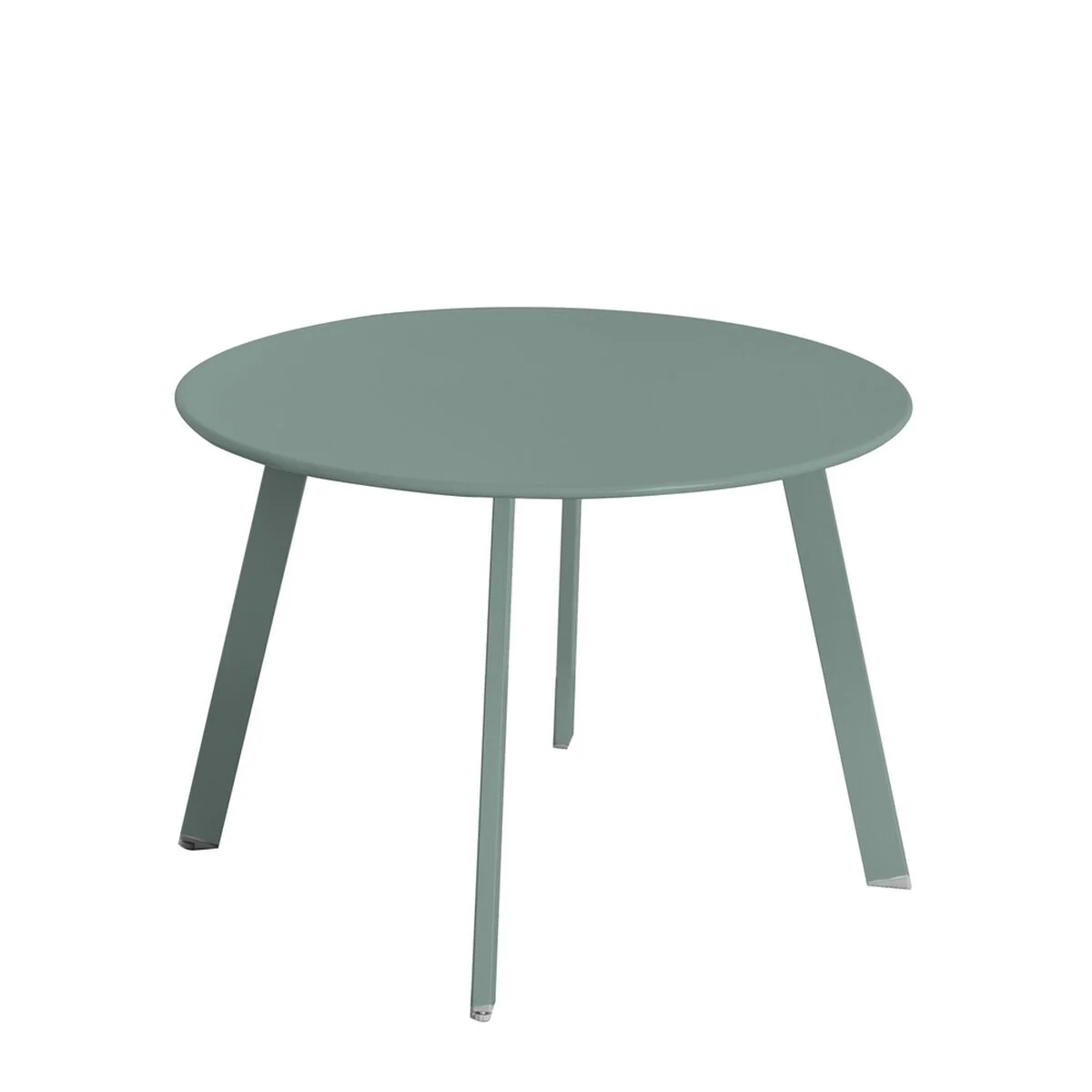 Sidobord Marzia Green Steel 60 x 60 x 42 cm