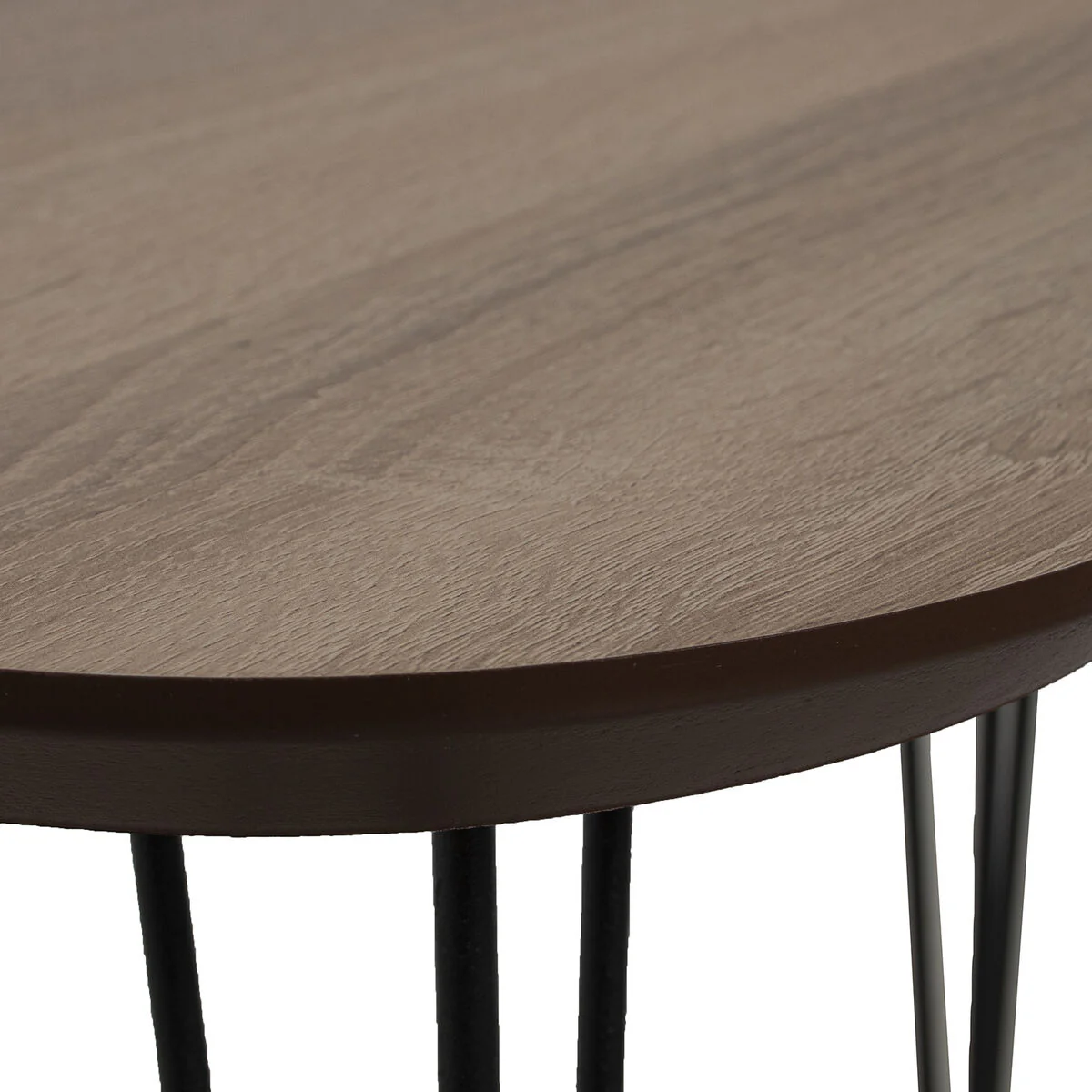Set med 2 bord Alexandra House Living Brown Wood - Bild 5