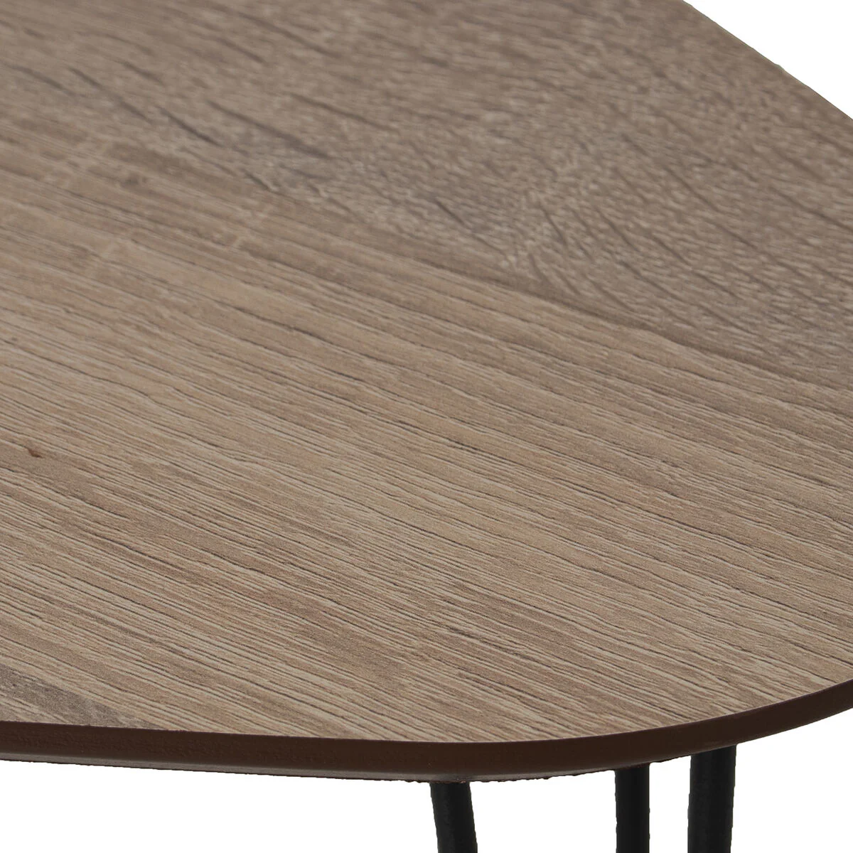 Set med 2 bord Alexandra House Living Brown Wood - Bild 3