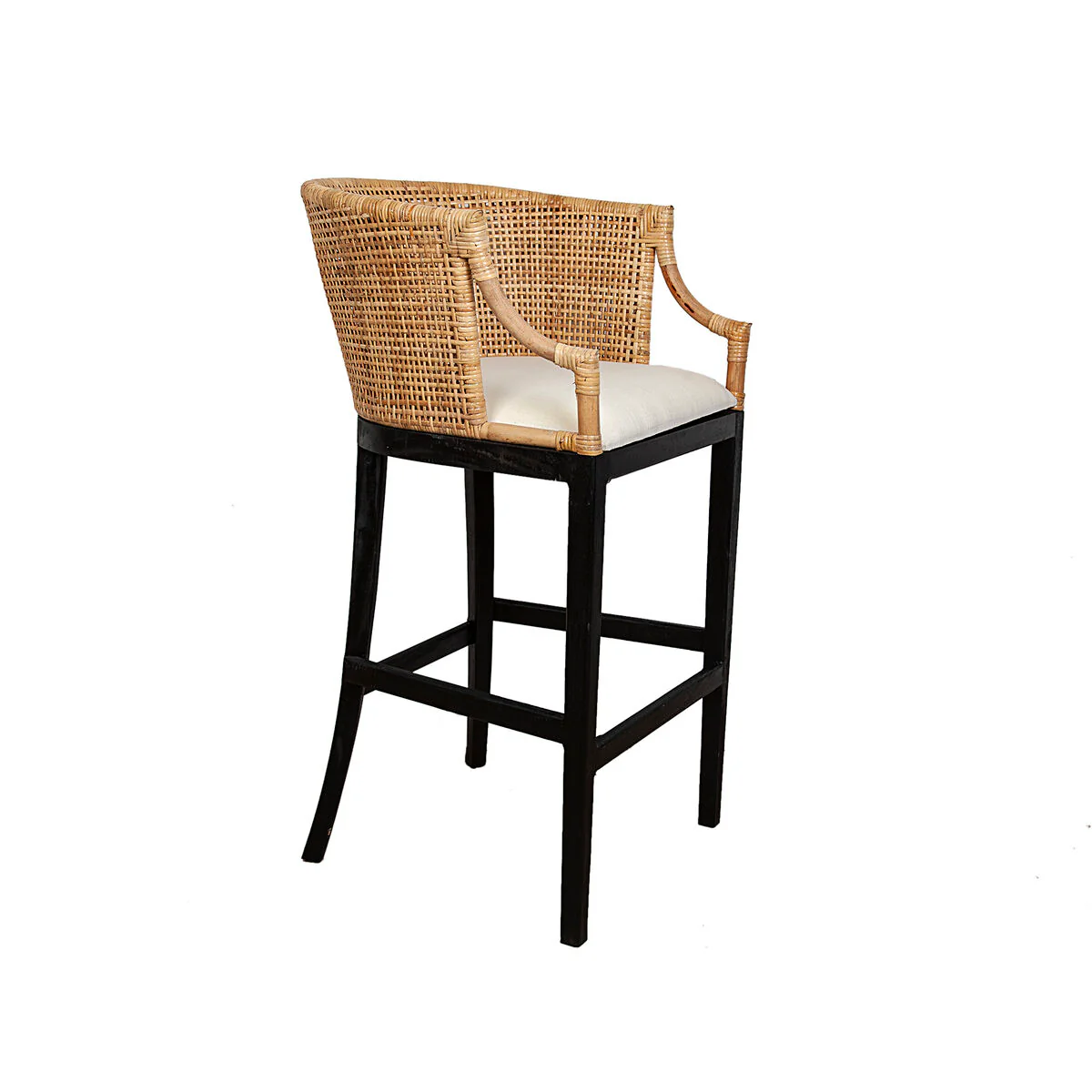 Pall Romimex Black Natural Bamboo Rotting 58 x 110 x 60 cm - Bild 2