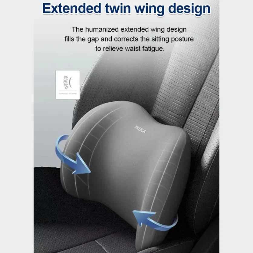 😎ERGONOMISK NACKSTÖD OCH LÄNDKUDDE FÖR BILSTOL🚗 - Bild 7