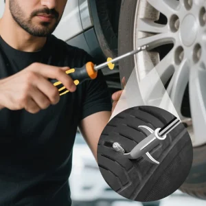 ⚒️Hot försäljning i 2025⚒️Multi-Function Car Tire Stone Cleaning Hook