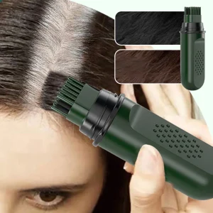 ✏️ KÖP 2 FÅ 1! ✨ 3-färgs Hårpenna för Grått Täckning - 10-sekunders Återställning med Vattenfast Formel för Omedelbar Ungdomlig Look 🌟🧴