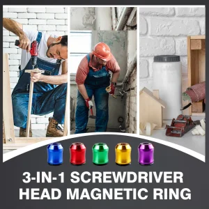 3-i-1 magnetisk ring för bits
