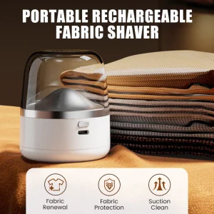 🧵50% REA NU!🔥Bärbar Laddrakapparat - 3 Hastigheter & LED-belysning, Perfekt för Tröjor och Möbeltyger🔋✨