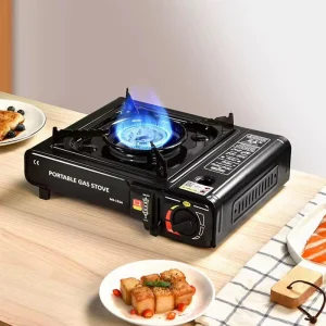 🔥🎁Nyhet 50 % RABATT🔥Bärbar spis för butan och flytande gas