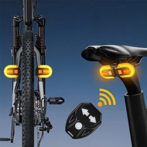 🔥🎁Nyhet 50 % RABATT🔥Trådlös fjärrkontroll för cykelsvängande bakljus
